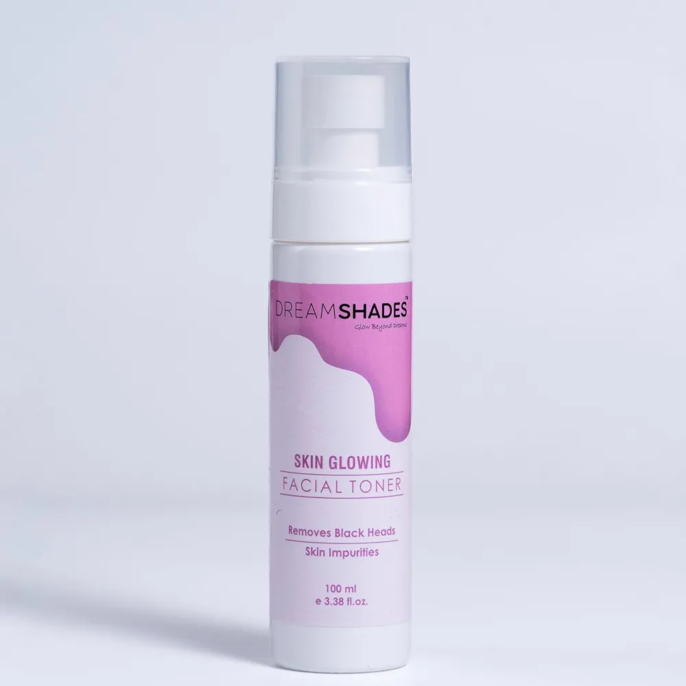 DreamShades Skin Glowing Facial Toner, 100ml, Removes Blackheads, Impurities, Dead Skin Cells, Prevents Moisture Loss, Calms Skin Irritation