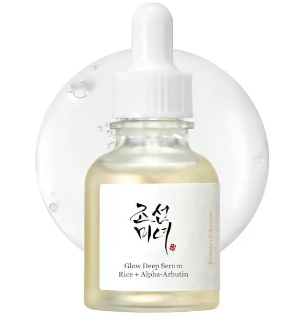 Beauty of Joseon] Glow Deep Serum Rice + Arbutin (30ml) – Korean Face Serum for Brightening, Even Skin Tone & Dark Spot Care