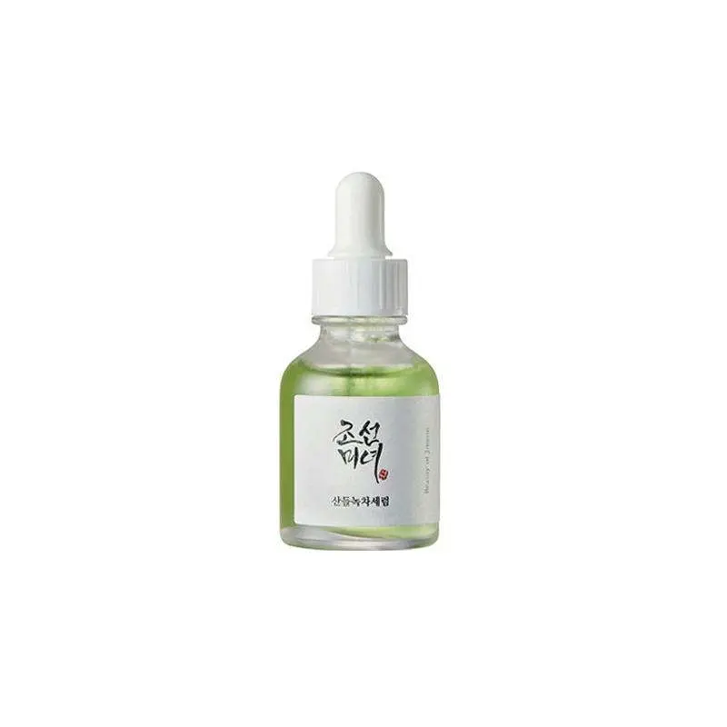 Beauty of Joseon Calming Serum Green Tea Panthenol Soothing, Moisturizing Sensitive, Acne-Prone, UV Irritated Skin, Daily Korean Skin Care for Men and Women, 30ml 1 fl.oz