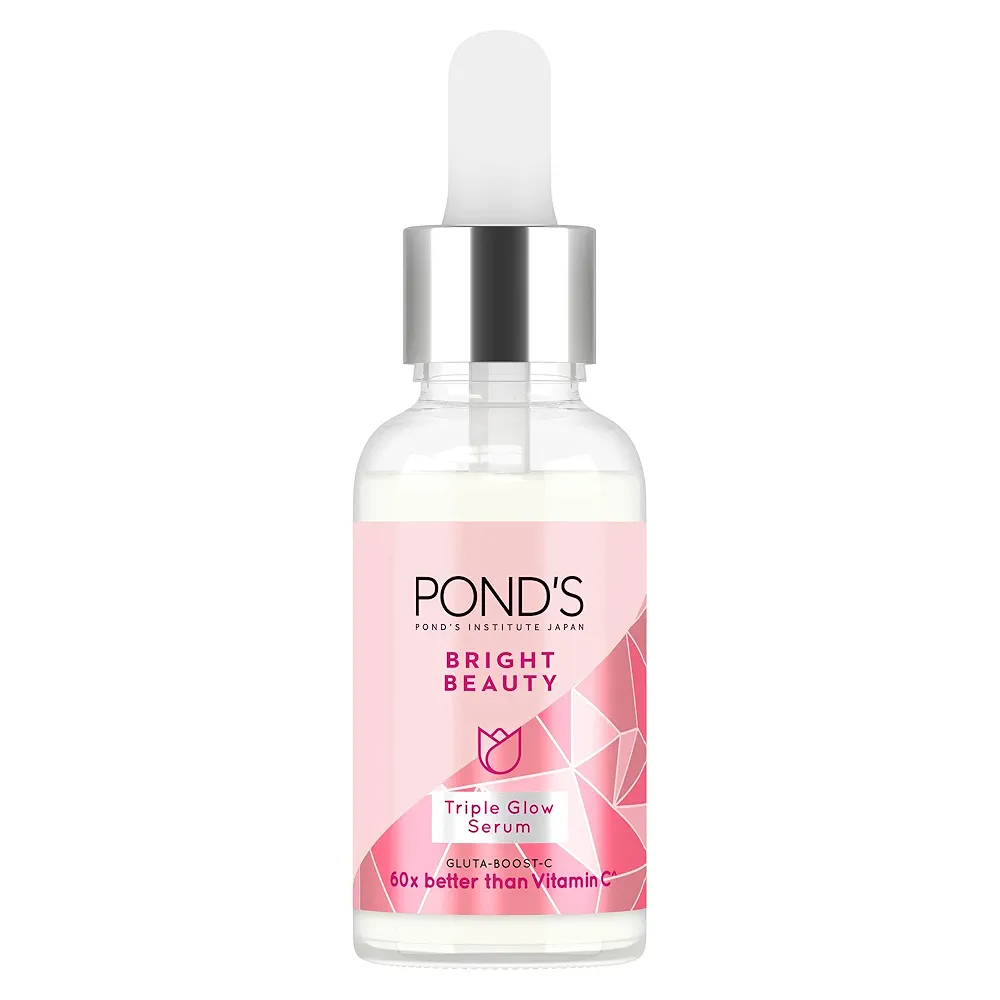 POND'S Bright Beauty Triple Glow Serum, with Niacinamide and Hyaluronic Acid, 30g