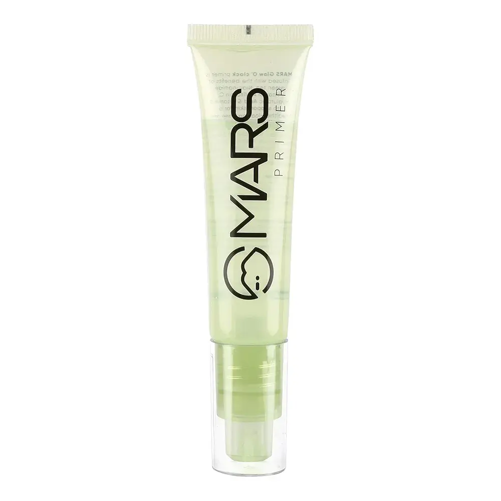 Mars Beauty Glow O'Clock Face Primer, Green Tea Extract, Long Lasting Dewy Finish, 30ml