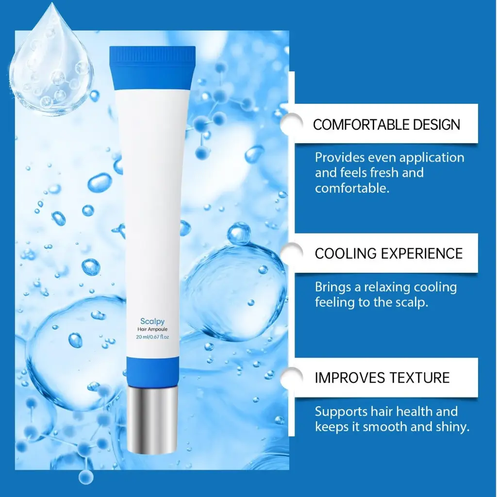 Scalpy Hair Growth Serum for Hair Loss & Thinning | Mothers Day Gifts for Mom | Scalp Massager Treatment w/Salicylic Acid, Menthol, Dexpanthenol | Non-Greasy, Lightweight | Exfoliate Dandruff