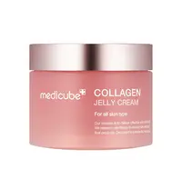 Medicube Collagen Jelly Cream- Niacinamide & Freeze-Dried Hydrolyzed Collagen - Boosts skin's barrier hydration and gives 24h Glow & Lifted Look - No artificial color, Korean skincare (3.71 fl.oz.)