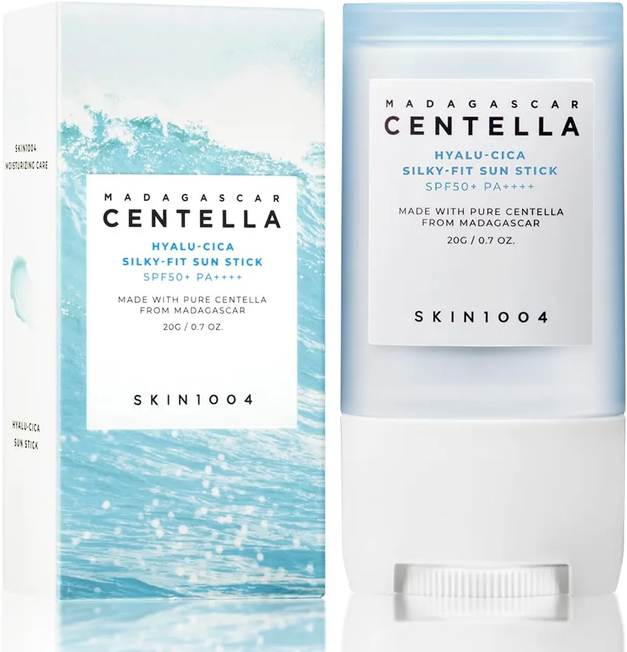 SKIN1004 Madagascar Centella Hyalu-Cica Silky-Fit All Skin Sun Stick 20G,50 SPF
