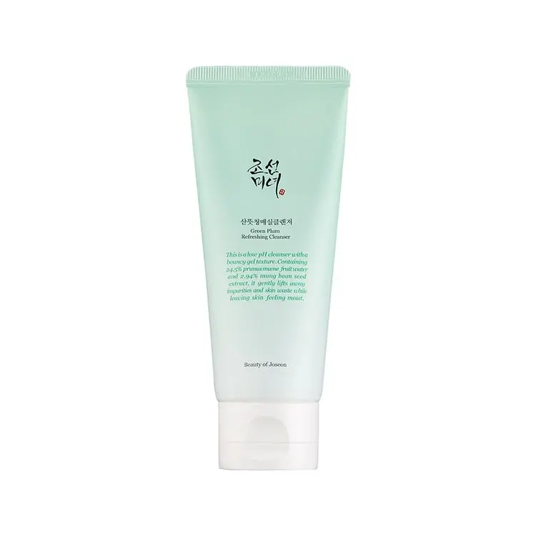 Beauty of Joseon] Green Plum Refreshing Cleanser (100ml) | Deep Pore Cleansing, Gentle Facial Cleanser for Acne-prone Skin