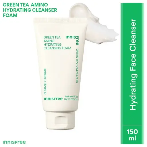 Green Tea Amino Acid Foam Cleanser - Hydrating, Soft & Rich Cleanser For Daily Use (150 g)