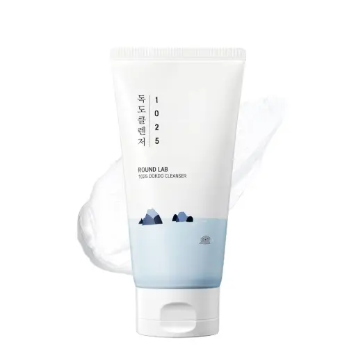 ROUND LAB 1025 DOKDO Foam Facial Cleanser | Korean beauty | Glass skin | (150 ml 5.07 fl.oz)