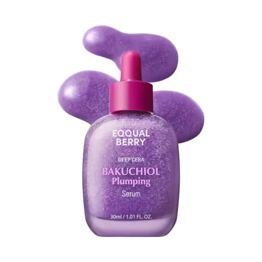 Bakuchiol Plumping Serum – Pore and Wrinkle Minimizer with Bakuchiol | Retinol Alternative for Sensitive Skin | Enhances Firmness and Elasticity with Ceramide and Peptides, 1.01oz / 30ml