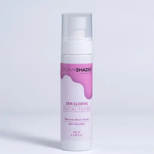DreamShades Skin Glowing Facial Toner, 100ml, Removes Blackheads, Impurities, Dead Skin Cells, Prevents Moisture Loss, Calms Skin Irritation