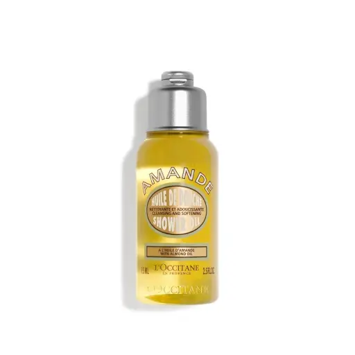 L'Occitane Cleansing & Softening Almond Shower Oil | Oil-to-Milky Lather | Softer Skin | Smooth Skin | Cleanse Without Drying | With Almond Oil