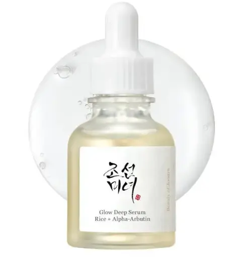 Beauty of Joseon] Glow Deep Serum Rice + Arbutin (30ml) – Korean Face Serum for Brightening, Even Skin Tone & Dark Spot Care