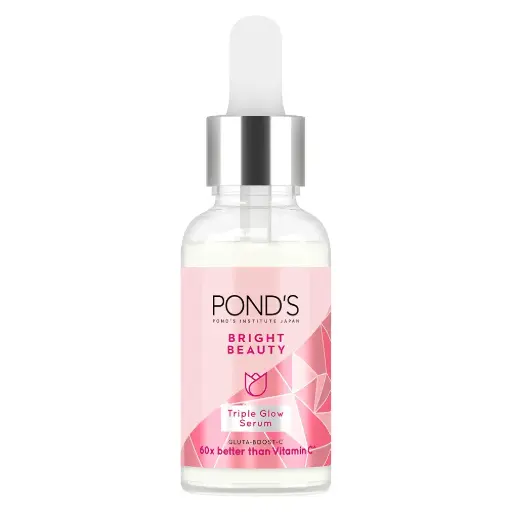 POND'S Bright Beauty Triple Glow Serum, with Niacinamide and Hyaluronic Acid, 30g