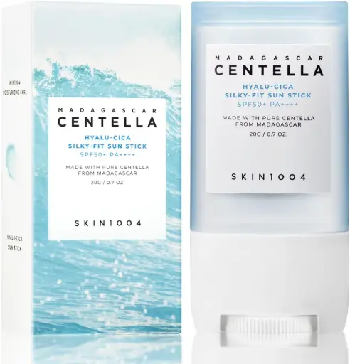 SKIN1004 Madagascar Centella Hyalu-Cica Silky-Fit All Skin Sun Stick 20G,50 SPF