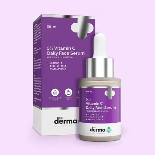 5% Vitamin C Daily Face Serum with Ferulic Acid & Multivitamin - 30ml